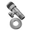 Кран для подключения сантехприборов MIXXUS VAL-05-1/2x3/4 из нерж. стали SUS304 (Цвет нерж) (MI6027) купить в САНН Одесса