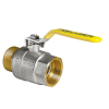 Кран шаровой KOER KR.515.PR.GAS - 2" FM ГШВ YELLOW, ручка "рычаг" желтая (KR0065) купить в САНН Одесса, изображение 3