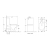 Унитаз-компакт MIXXUS PREMIUM WAVE-0403-R 675х395х870mm система смыва RIMLESS (MP6606) купить в САНН Одесса