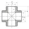 Крестовина 32 PPR Koer K0027.PRO (KP0033) купить в САНН Одесса