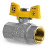 Кран шаровый Koer KG.207 - 1/2" FF ГГБ (газ) (KR4958) купить в САНН Одесса, изображение 3