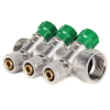 Коллектор теплого пола вентильный с фитингом Koer KR.1124-3 1”x3 ways (KR2833) купить в САНН Одесса, изображение 2