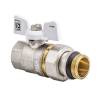 Кран с американкой 1/2" "антипротечка" (Koer KR.227.W-Gi) белый (KR0190) купить в САНН Одесса, изображение 2