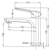 Смеситель для умывальника KOER KB-10031-05 (Цвет черный) (KR5431) купить в САНН Одесса, изображение 4
