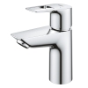 Однорычажный смеситель для раковины S-Size Grohe BauLoop New с нажимным донным клапаном (23878001) купить в САНН Одесса, изображение 4