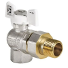 Кран с американкой угловой Koer KR.228.W - 1" White (KR5105) купить в САНН Одесса, изображение 2