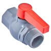 Кран шаровой Plamix PVM-1 1/2" FM PVC (PM0623) купить в САНН Одесса, изображение 2