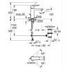 Однорычажный смеситель для раковины Grohe Cubeo M-размера (1017492430) купить в САНН Одесса, изображение 3