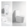 Унитаз моноблок напольный MIXXUS BEVEL-0406-T1 690х360х790mm система смыва TORNADO 1.0 (MI6729) купить в САНН Одесса