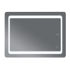 Зеркало MIXXUS TWEE MR09-80x60-REVERSE с LED Touch, Anti-fog, димером, рег. яркости (MI6660) купить в САНН Одесса, изображение 4