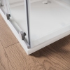 Дверь в нишу Walk-In раздвижная KOER SR SD07-120x200-L-TR-01 прозрачное стекло EASY CLEAN 8мм хром (KR5686) купить в САНН Одесса, изображение 3