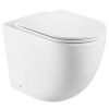 Унитаз напольный безбачковый MIXXUS PREMIUM ELLIPSE-0701-T1 570х365х410mm система смыва TORNADO 1.0 (MP6593) купить в САНН Одесса, изображение 3