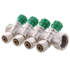 Коллектор теплого пола Koer KR.1124-4 1”x4 ways (KR2834) купить в САНН Одесса, изображение 4