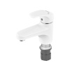 Змішувач для умивальника  Plamix Fidel-001 SET White (з підведенням) (PM0659) купить в САНН Одесса, изображение 2