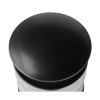 Донный клапан для раковины без перелива ZERIX BV-02 BLACK автоматический (Click-Clack) (Цвет черный) 1 1/4'' (ZX6018) купить в САНН Одесса, изображение 4