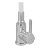 Смеситель для кухни ZERIX REX-011 CHROME REFL.WHITE из нерж. стали (Цвет хром+силиконовый излив белый) (ZX6129) купить в САНН Одесса, изображение 4