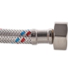 Гибкий шланг для подключения воды гайка 1/2'' - Штуцер 1/2'' (100 см) Zerix (ZX1565) купить в САНН Одесса, изображение 2