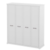 Шафа для одягу, 4-х дверна Б'янка