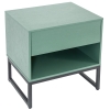 ALTEA Тумба приліжкова "OAK-M-14-NORDIC-GREEN-MATT"