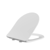 Сидение-крышка для унитаза MIXXUS SEAT COVER BEVEL-2005 425х363х30mm дюропластовое быстросъемное с микролифтом (MI6732) купить в САНН Одесса, изображение 2
