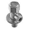 Кран для подключения сантехприборов MIXXUS VAL-06-1/2x1/2 из нерж. стали SUS304 (Цвет нерж) (MI6056) купить в САНН Одесса, изображение 2