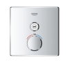 Термостат скрытого монтажа с одной кнопкой управления Grohe Grohtherm SmartControl (29123000) купить в САНН Одесса