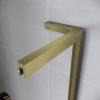 Дверь в нишу Walk-In раздвижная KOER SR SD07-120x200-R-TR-12 прозрачное стекло EASY CLEAN 8мм матовое золото (KR5774) купить в САНН Одесса, изображение 3