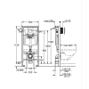 Комплект для унитаза Grohe Rapid SL 3в1, высота установки 1,13 м (39939000) купить в САНН Одесса