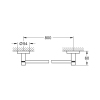Полотенцедержатель Grohe Essentials New (40386001) купить в САНН Одесса