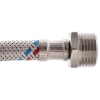 Гибкий шланг для подключения воды гайка 1/2'' - Штуцер 1/2'' (60 см) Zerix (ZX1563) купить в САНН Одесса, изображение 3