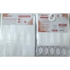 Шторка для ванной ZERIX SCT-001-180x180 из полиэстера (Цвет белый) (ZX4992) купить в САНН Одесса