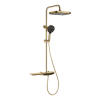 Душевая колонна MIXXUS PREMIUM SPACE-009-J BRUSHED GOLD с термостат. смесителем с кноп. переключ. 3 режима (Цвет матовое золото) (MI6541) купить в САНН Одесса, изображение 2