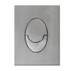 Панель смыва KOER KT-0606-02 157x198x3mm пластиковая, кнопка округленная (SS COLOR) (KR6238) купить в САНН Одесса, изображение 3