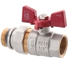Кран с американкой 3/4" "антипротечка" (Koer KR.227-Gi) (KR0191) купить в САНН Одесса