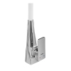 Смеситель для кухни MIXXUS ETNA 014-T NUT REFL.WHITE (Цвет хром+силиконовый излив белый) (MI8421) купить в САНН Одесса