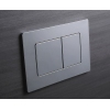 Панель смыва KOER KT-0602-01 240x160x10mm пластиковая, кнопка квадратная (цвет хром) (KR5178) купить в САНН Одесса