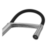 Смеситель для кухни PLAMIX CEZAR-017 SET CHROME REFL.BLACK с силиконовым изливом (с подводкой) (PM0741) купить в САНН Одесса, изображение 4