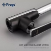 Смеситель для кухні Frap F4057, черный/хром купить в САНН Одесса, изображение 4