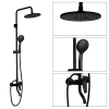 Душевая система Frap F2429, вилив - перемикач на лійку, 5 режимів, черный купить в САНН Одесса, изображение 2