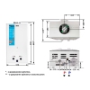 Колонка газовая дымоходная Thermo Alliance JSD20-10CR 10 л White купить в САНН Одесса, изображение 2