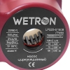 Насос циркуляционный 100Вт Hmax 6м Qmax 50л/мин Ø1½" 180мм бордо+гайки Ø1" WETRON LPS25-6/180B (774232) купить в САНН Одесса, изображение 4