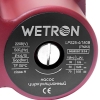 Насос циркуляционный 75Вт Hmax 4м Qmax 40л/мин Ø1½" 180мм бордо+гайки Ø1" WETRON LР525–4/180В (774212) купить в САНН Одесса, изображение 5