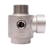 З"єднувач п'ятививідний +зворотний клапан 80мм M1"×F1"×F1"×M1/4"×F1/4" Silver 480г AQUATICA (779601) купить в САНН Одесса, изображение 4