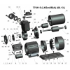 Станція 0.55кВт Hmax 45м Qmax 45л/мин (вихровий насос) 1л LEO LKSm550A (776115) купить в САНН Одесса, изображение 3