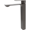 Смеситель для раковины MODENA 02 gun metal высокий