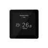 117150 Кімнатний сенсорний термостат з ZigBee управлінням Tervix Pro Line ZigBee TouchScreen Thermostat (підлога), чорний купить в САНН Одесса, изображение 2
