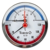 357816 термоманометр Tervix Pro Line 80/0-4 бар, 0-120 С аксіальний, з монтажним клапаном 1/2" купить в САНН Одесса