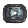 Умывальник Venus Dark Curve Marble 50 см купить в САНН Одесса, изображение 6