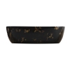 Умывальник Venus Dark Gold Curve Marble 46 см купить в САНН Одесса, изображение 5