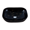 Умывальник Venus Dark Gold Curve Marble 46 см купить в САНН Одесса